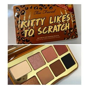 Too Faced Vibrant Eyeshadow Palette with Cream, Gold, and Black